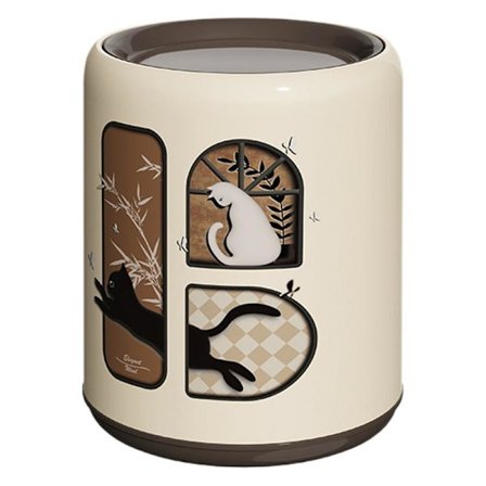 Vintage-tyylinen työpöydän roskakori - Tyylikäs ja käytännöllinen