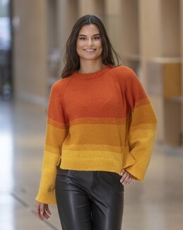 Genser Calida Oransje - Viking of Norway