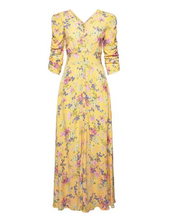 Rouching Dress Maxikjole Festkjole Multi/mønstret By Ti Mo