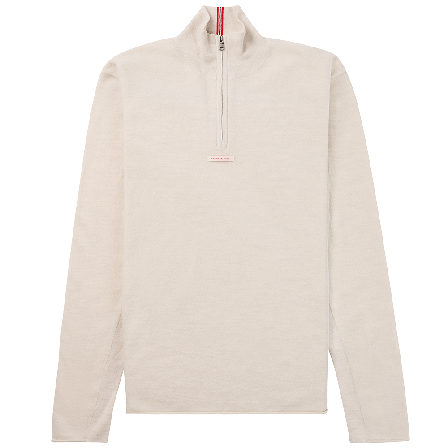 Amundsen Boiled Half Zip Mens Oatmeal