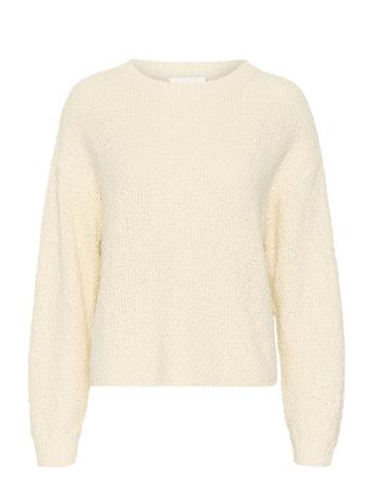 Carrymw Knit Pullover White My Essential Wardrobe