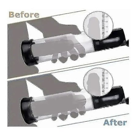 Treningsapparat for menn, stempelvakuumpumpe rekkeviddeforlenger hjelpemiddel