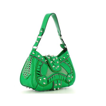 La Carrie, Shoulder Bags Groen, Dames, Maat:ONE Size
