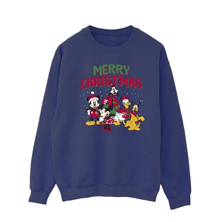 Disney Herr Mickey Mouse God Jul Karaktärer Sweatshirt