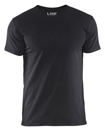Blåkläder 353310299900S T-shirt svart, slim fit Svart, Kläder