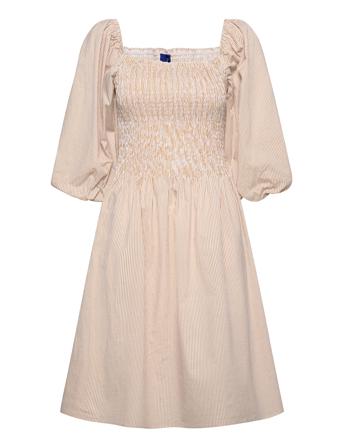 Eddars Dress Beige Résumé