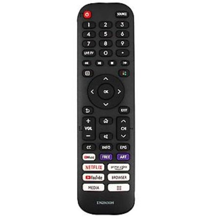 EN2N30H För Hisense 4K LCD Smart TV Fjärrkontroll EN2Q30H EN2G30H 55H6G
