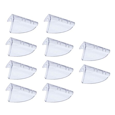 Udsalg 5 Par Sideskjolde Til Briller Slip On Sikkerhedsbriller Skjold Universal