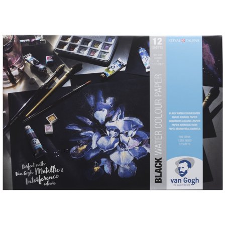 Van Gogh Akvarellblokk A3 Black