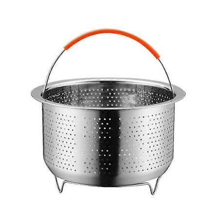 Dampkurv i rustfrit stål til grøntsager, mad, trykkogning, køkken