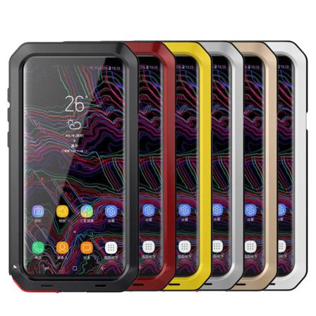 Army Heavy Duty (stryktålig) Aluminum För Samsung Galaxy S8plus Silver
