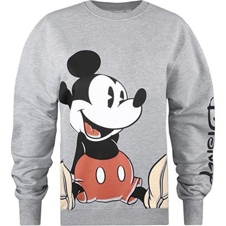 Disney Mickey Mouse Sittande Tröja För Dam/dam M Sports G