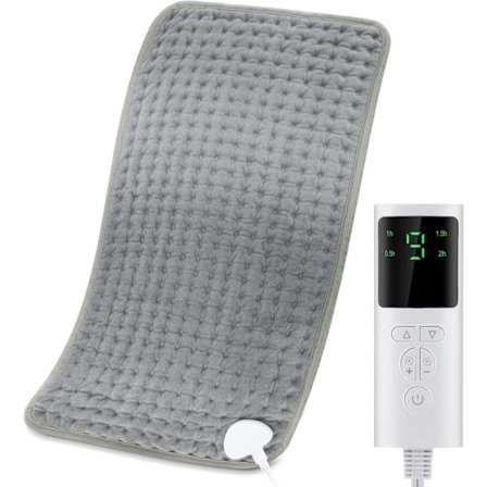 Elektrisk Varmepude til Smertelindring – 9 Varmeindstillinger, 4-timers Timer, Hurtig Opvarmning, Maskinvaskbar_TF_TF