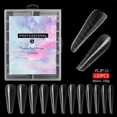 Kynsikoristeet Nail Art Crystal Extension Ei paperialustaa Nopea valohoito 11