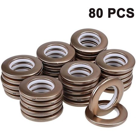 80 kpl verhon silmukat, verhon silmukat renkaat klipsit sisähalkaisija 4