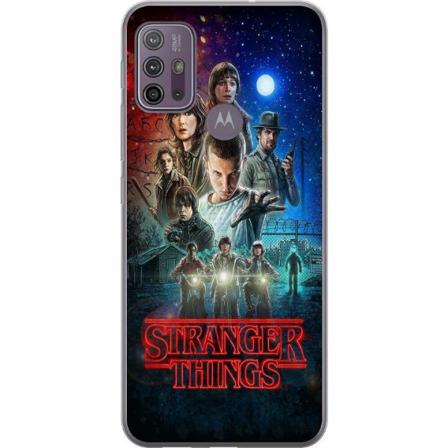 Motorola Moto G10 Genomskinligt Skal Stranger Things