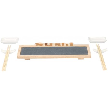 Alpina Dekorativt Sushi Serveringssæt 7 dele