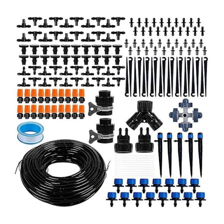 Drypvandingssæt, havevandingssystem, drypvandingsslange, have justerbar automatisk vanding