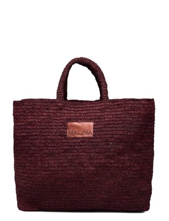Malina | Elsya Raffia Tote Bag | ONE SIZE