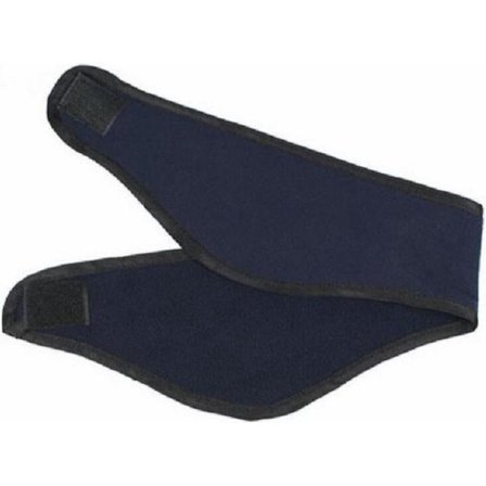 Pandebånd - Ørevarmere - Fleece - Vintersport - Sport - Velcro - Mørkeblå - Boligindretning