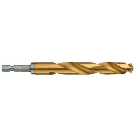 Milwaukee SHOCKWAVE Red Hex HSS-G TIN Metalbor 1-pak 12.5mm, Maskintilbehør & forbrugsvarer