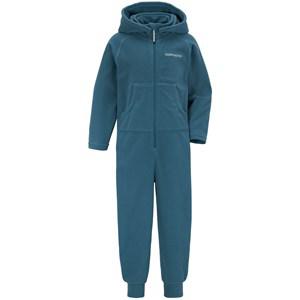 Kids - Didriksons Dive Blue Monte Kids Fleece Onesie 100 cm - Fleeces and midlayers - 100 cm - Blue - Junge