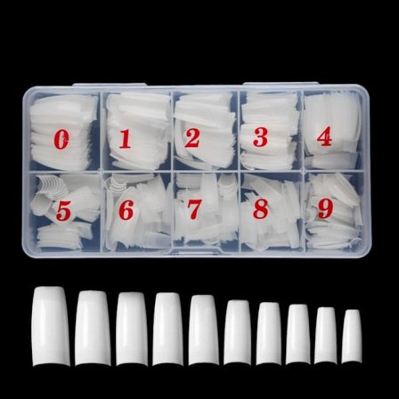 Falska Naglar Falska Naglar VITA white