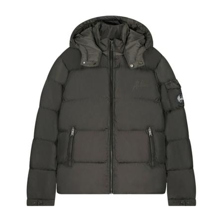 Malelions, Down Jackets Grijs, Heren, Maat:S