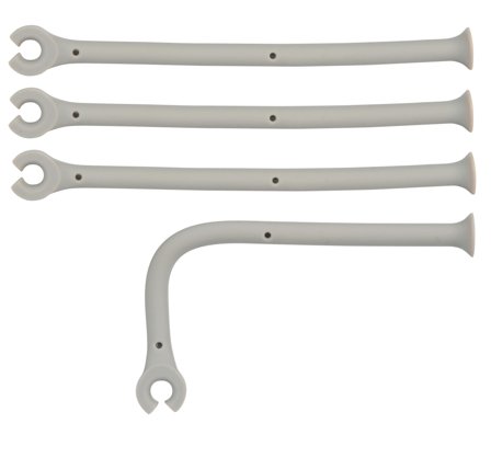 Nordic Quality Vinglashållare för diskmaskin, 4 st.