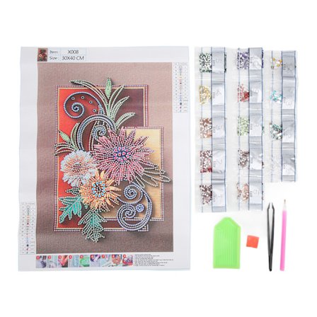 Timanttimaalaus 5D Auringonkukka DIY Pistetimantti Kristalli Erikoismuotoinen Timanttimaalaus