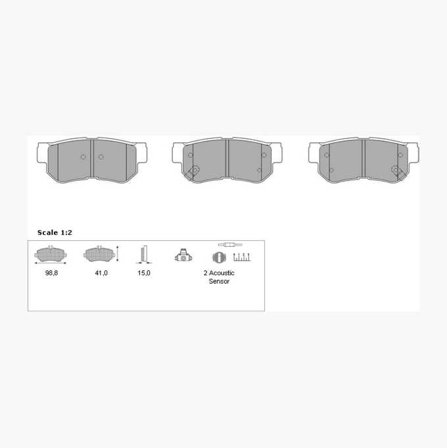 Bromsbelägg - Biltema
