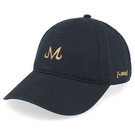 Capslab - Sort unconstructed Kasket - "Dragon Ball Black Dad Cap " @ Hatstore