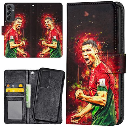 Samsung Galaxy A54 - Plånboksfodral/Skal Ronaldo