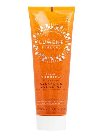 Lumene Clear Glow Cleansing Gel Scrub 125 ml, Skincare, Renseprodukter, Rens & Vask