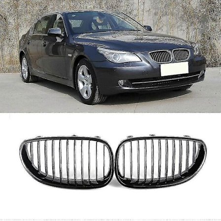 E60 Etusäleikkö Munuaisen Muotoinen Urheilusäleikkö Konepeltisäleikkö E60 E61 5-sarjan M5 525i 525xi 528i 528xi 530i -malleihin