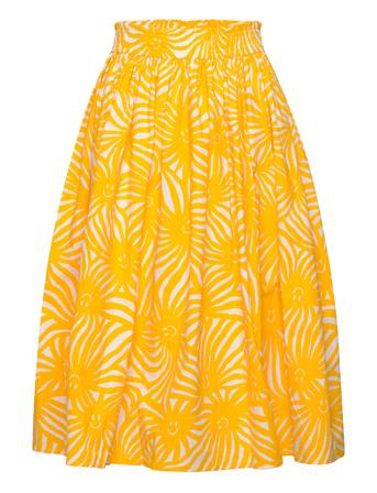 Bree Dresses & Skirts Skirts Maxi Skirts Gul Molo*Betinget Tilbud