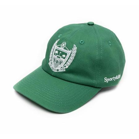 Sporty & Rich, Beverly Hills Hat Groen, Dames, Maat:ONE Size