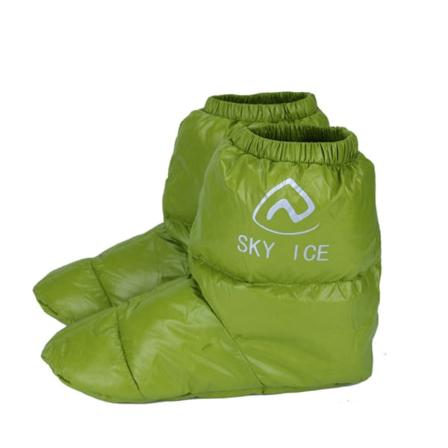 1 par Duck Down Booties Strumpor Klätterskoöverdrag GREEN M green M