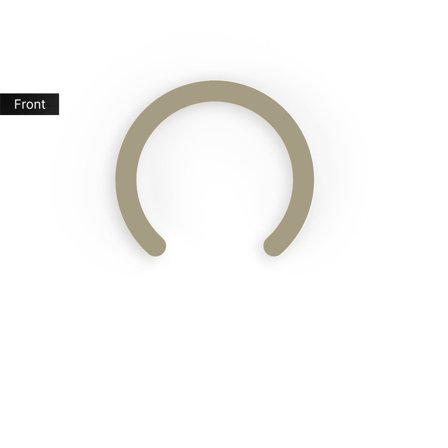 Champagne MagSafe Ring for iPhone 17 , Reusable & 100% Circular