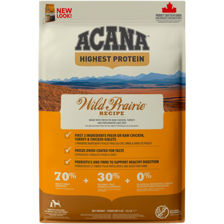 Acana - Dog Regionals Wild Prairie 11,4 kg - Hund - Hundefôr & hundemat - Tørrfôr for hund - ZOO.no