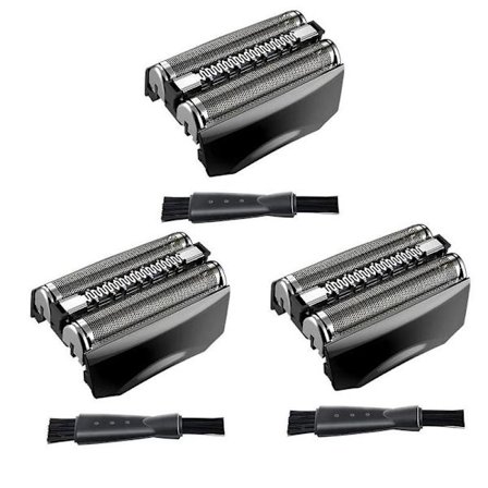 Series 7 Ersättningshuvud Kompatibelt med Braun Series 7 Ersättningshuvud, Braun S7 för Elektrisk Rakapparat 720, 750CC, 760CC, 790CC, 9565 Svart