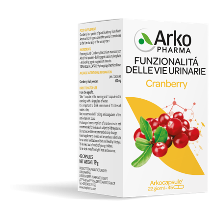 Arkopharma Cranberry 45 Capsule