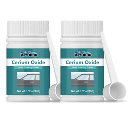 Dybe Rids Fjerner, Reparationsglas Poleringssæt Ceriumoxid Pulver 100g