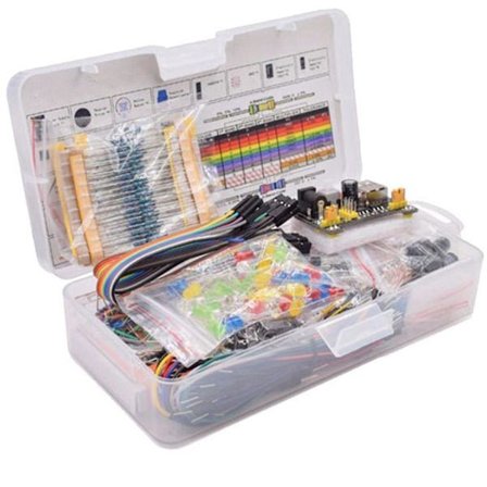 Nytt kopplingsdäck-set Elektronik DIY-kit med plastlåda för R3-paket, SD