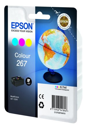 Epson 267 - gul, cyan, magenta - original - blekkpatron