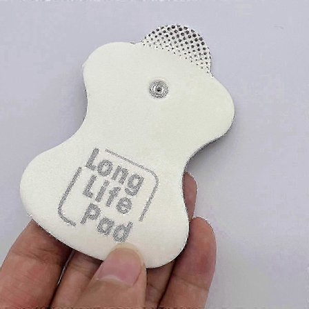 10x Elektrode Udskiftningspuder Til Omron Massageapparater Lang Levetid Pude