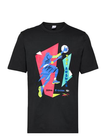 Bb Iverson Layup T-Shirt T-shirts Short-sleeved Svart Reebok Classics
