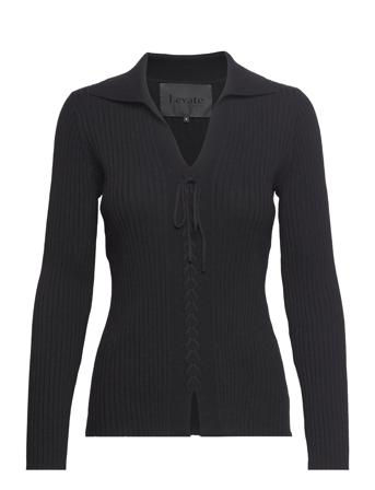 Lr-Daria Tops Knitwear Jumpers Black Levete Room