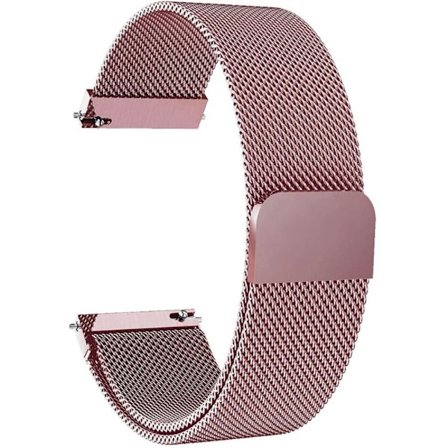 Garmin Vivomove Luxe milanese klockarmband i rostfritt stål - Rosa Ros
