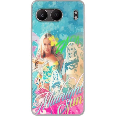 Yhteensopiva Puhelinkuori OnePlus Nord 4 Seikkailumaailma Steve, Creeper ja eläimillä värikkäässä palikkagrafiikassa